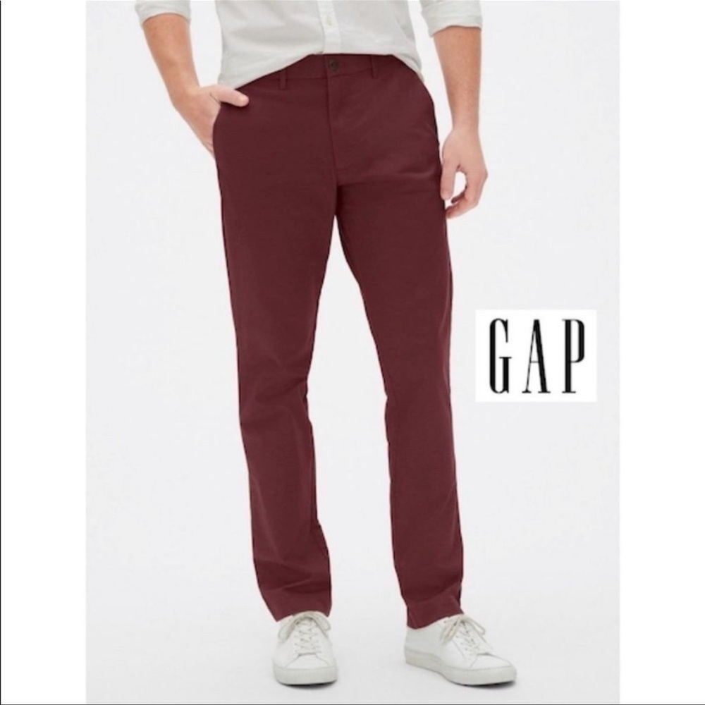 Nwt Gap Men's Stretch Slim Fit 5 Pocket Soft Stretch Twill Pants Various Sizes